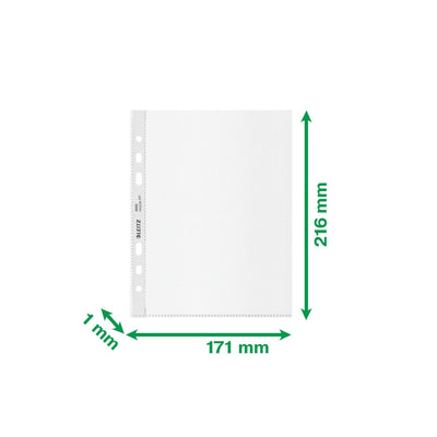 Leitz -  Showtas  recycle 100µ pp a5 transparant | 1596 stuks