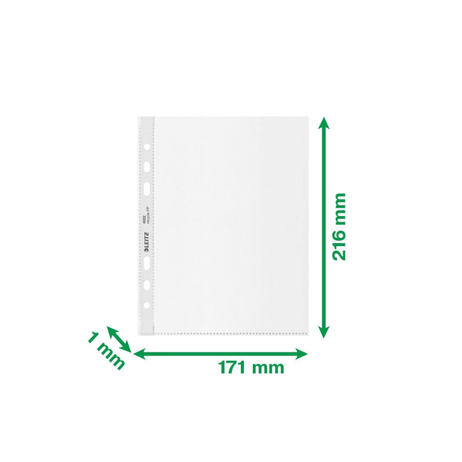 Leitz -  Showtas  recycle 100µ pp a5 transparant | 1596 stuks