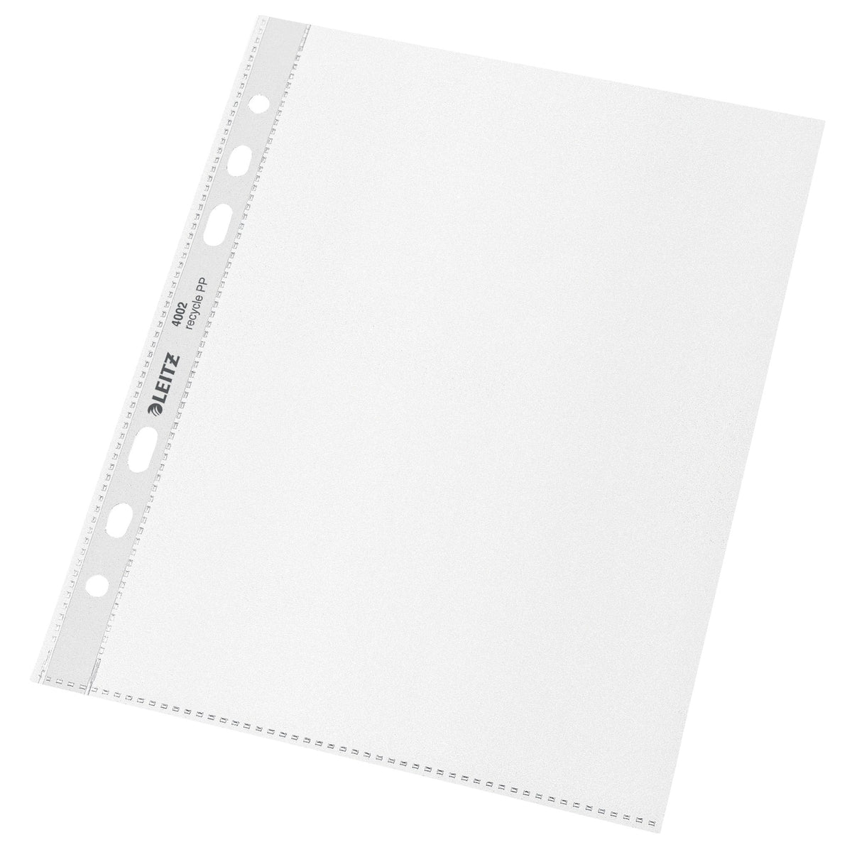 Leitz -  Showtas  recycle 100µ pp a5 transparant | 4 stuks