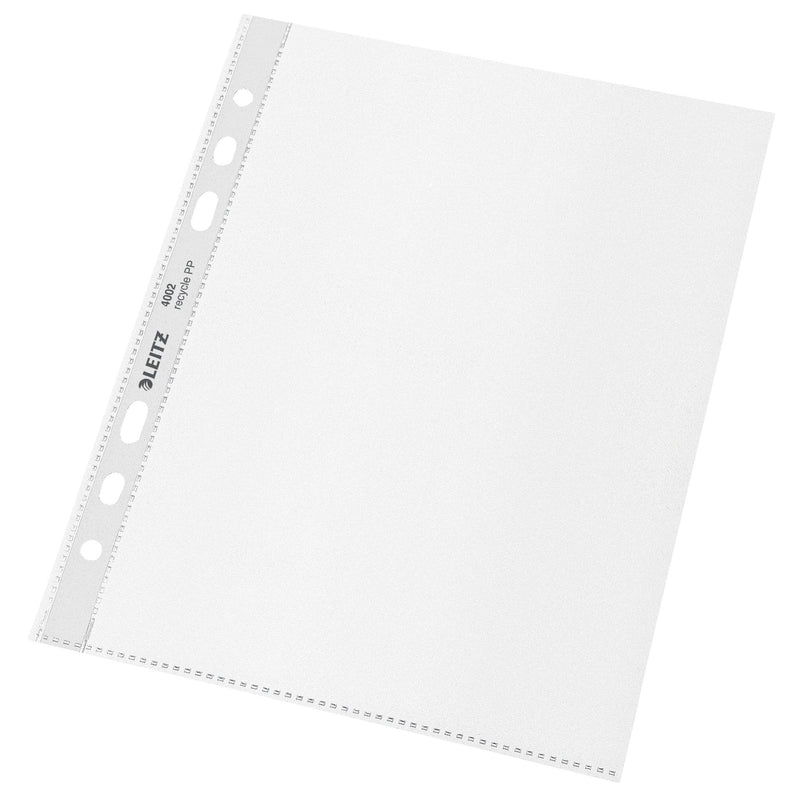 Leitz -  Showtas  recycle 100µ pp a5 transparant | 4 stuks