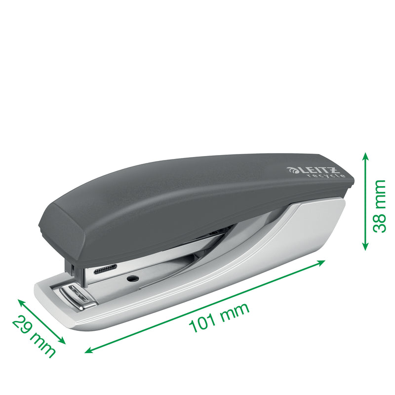 Leitz -  Nietmachine  nexxt mini 10 vel rood | 6 stuks