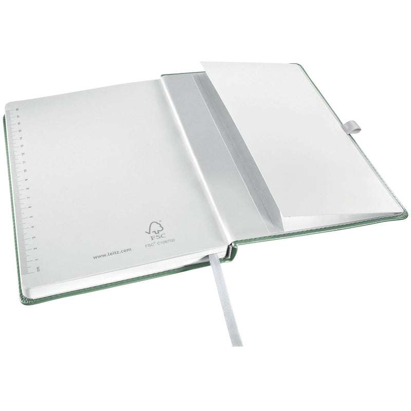 Leitz -  Notitieboek  style a5 lijn 160 pagina's groen | 5 stuks