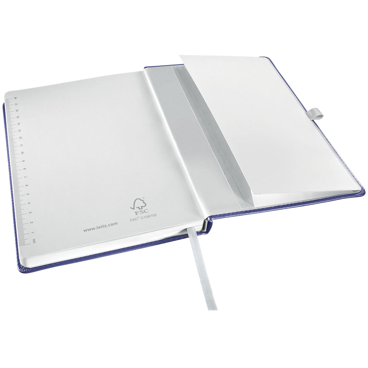 Leitz -  Notitieboek  style a5 lijn 160 pagina's blauw | 5 stuks