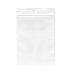 Zonder merk -  gripsealzakjes, ft 350 x 450 mm, 50 micron, met ophanggat, doos van 1000 stuks