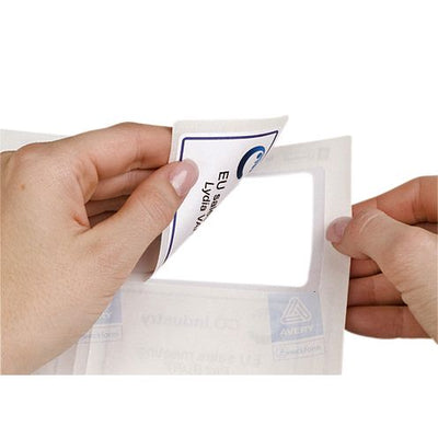Avery -  Naambadge etiket  l4786-20 80x50mm 200st rd