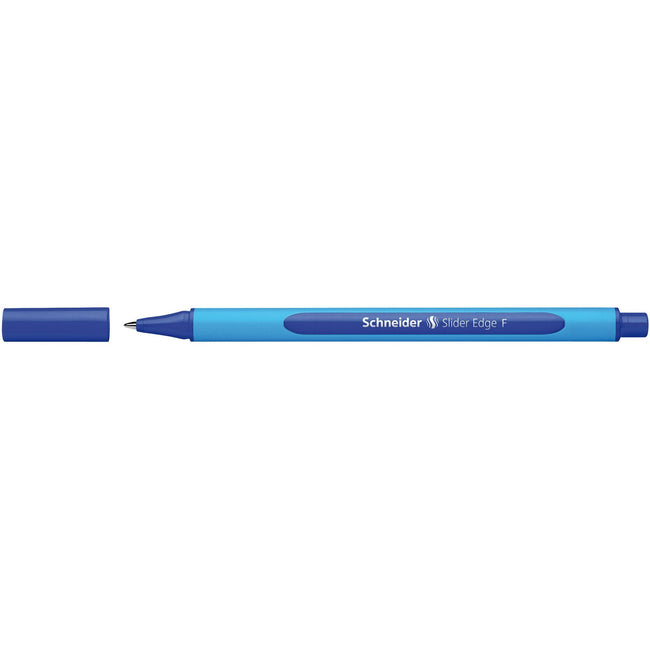 Schneider -  Balpen slider edge f blauw | 10 stuks