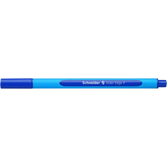 Schneider -  Balpen slider edge f blauw | 10 stuks