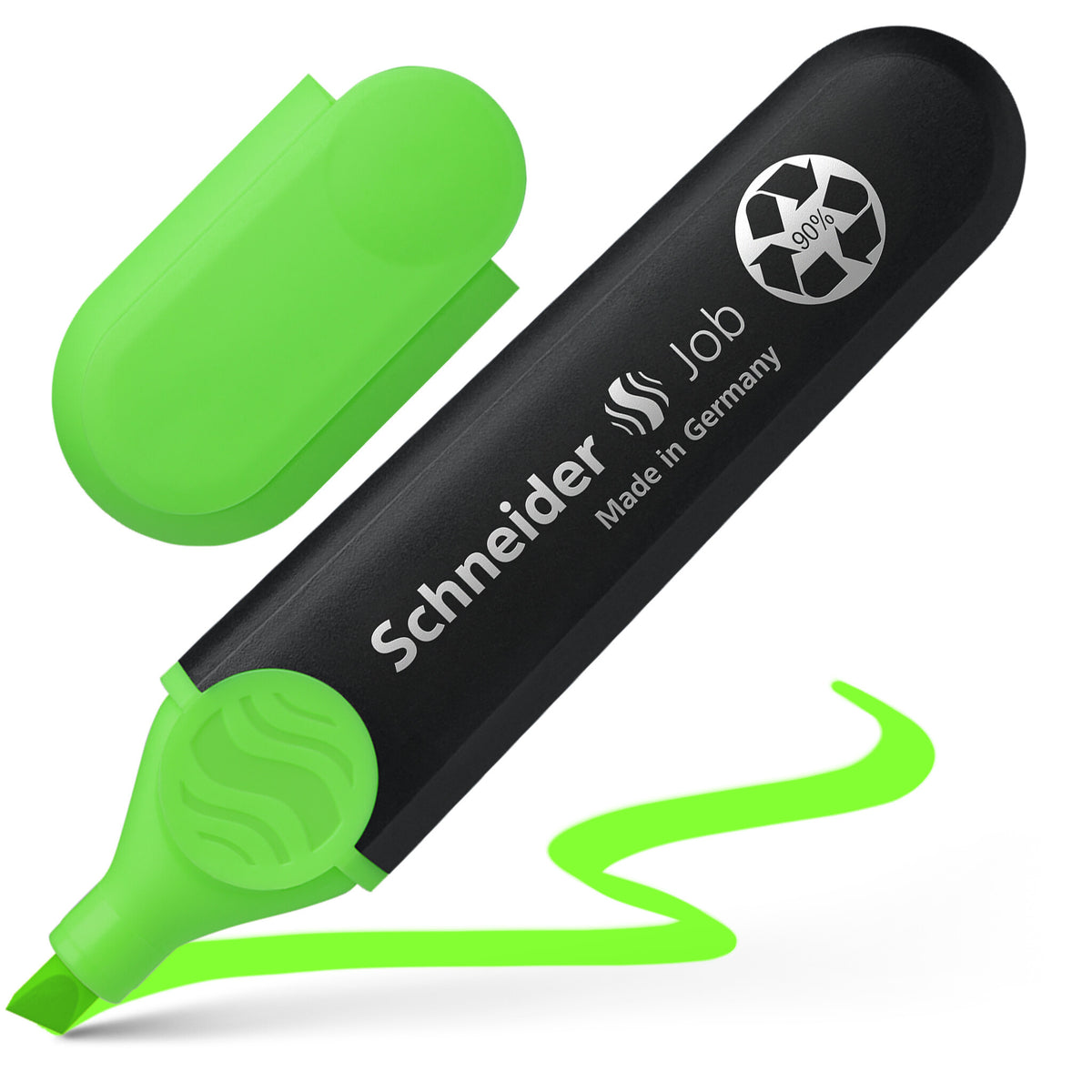 Schneider -  Markeerstift schneide job groen | 10 stuks