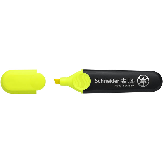 Schneider -  Markeerstift job geel | 10 stuks