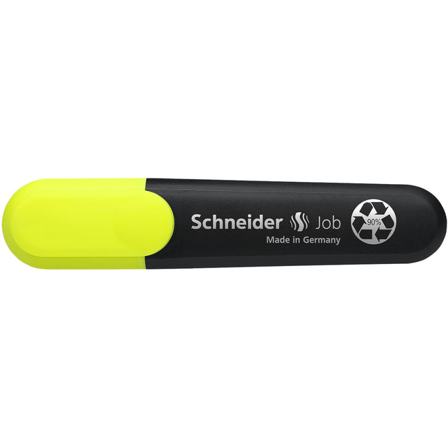 Schneider -  Markeerstift job geel | 10 stuks