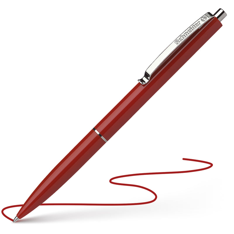 Schneider -  Balpen k15 m rood | 20 stuks