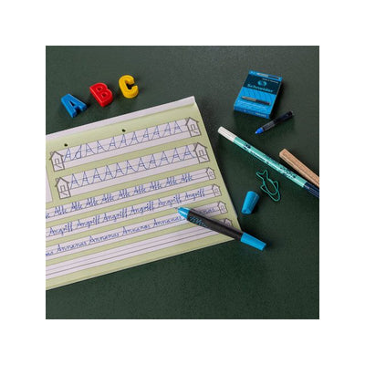 Schneider -  Rollerpen breeze m zwart/blauw