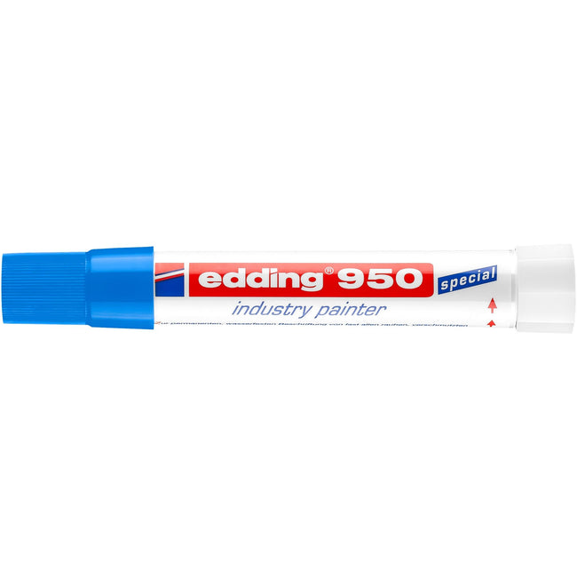 Edding -  Viltstift  950 pasta rond 10mm blauw