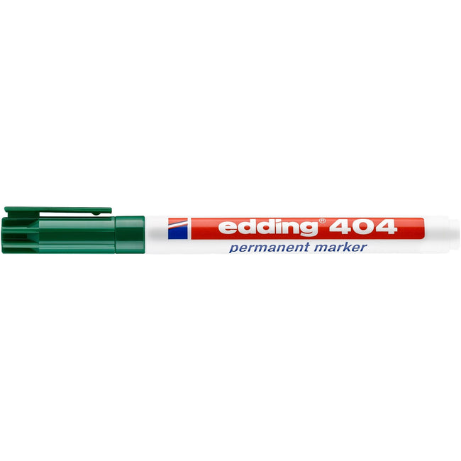 Edding -  Viltstift  404 rond 0.75mm groen | 10 stuks