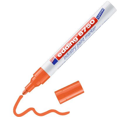 Edding -  Paintmarker  8750 industrie 2-4mm oranje | 10 stuks