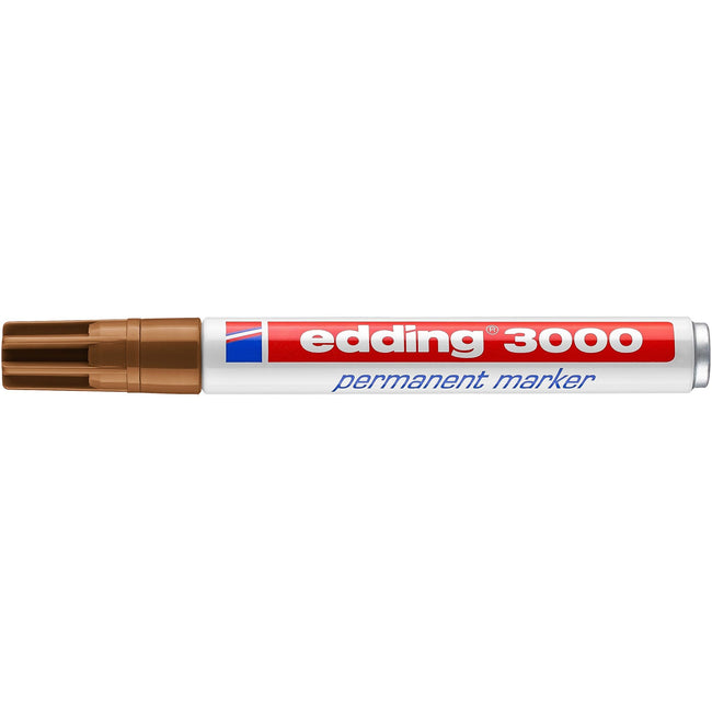 Edding -  Viltstift  3000 rond 1.5-3mm okergeel | 10 stuks