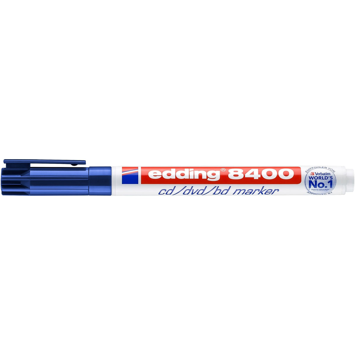 Edding -  Cd marker  8400 rond 0.5-1mm blauw