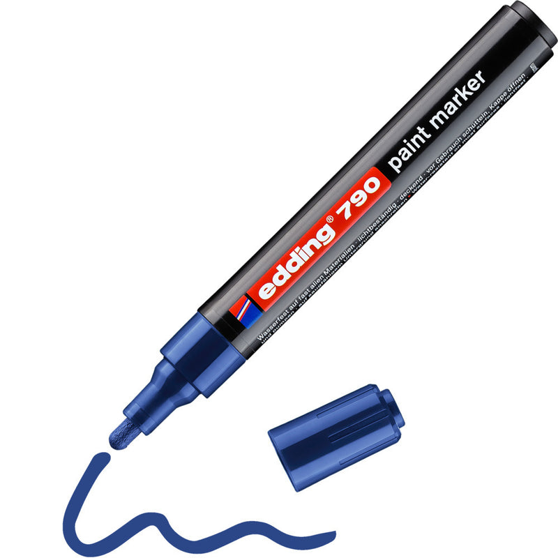Edding -  Paintmarker  790 alcoholbasis 2-3mm blauw