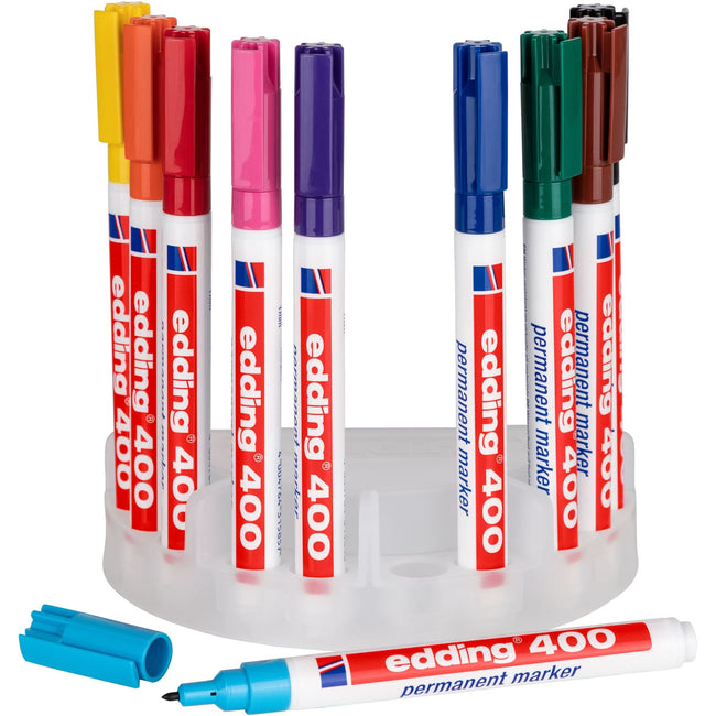 Edding -  Viltstift  400 rond 1mm assorti
