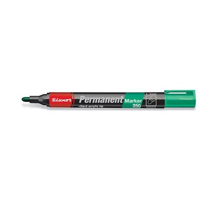Klika -  Luxor 250 rood permanent marker 1-3 mm 150 stuks