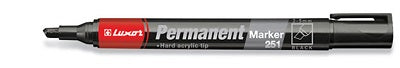 Luxor -   251 zwart permanent marker 2-5mm
