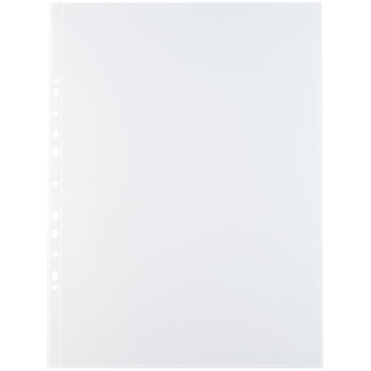 Oxford - sac de présentation, taille A3, portrait, en PP, perforation 11 trous, paquet de 25 pièces