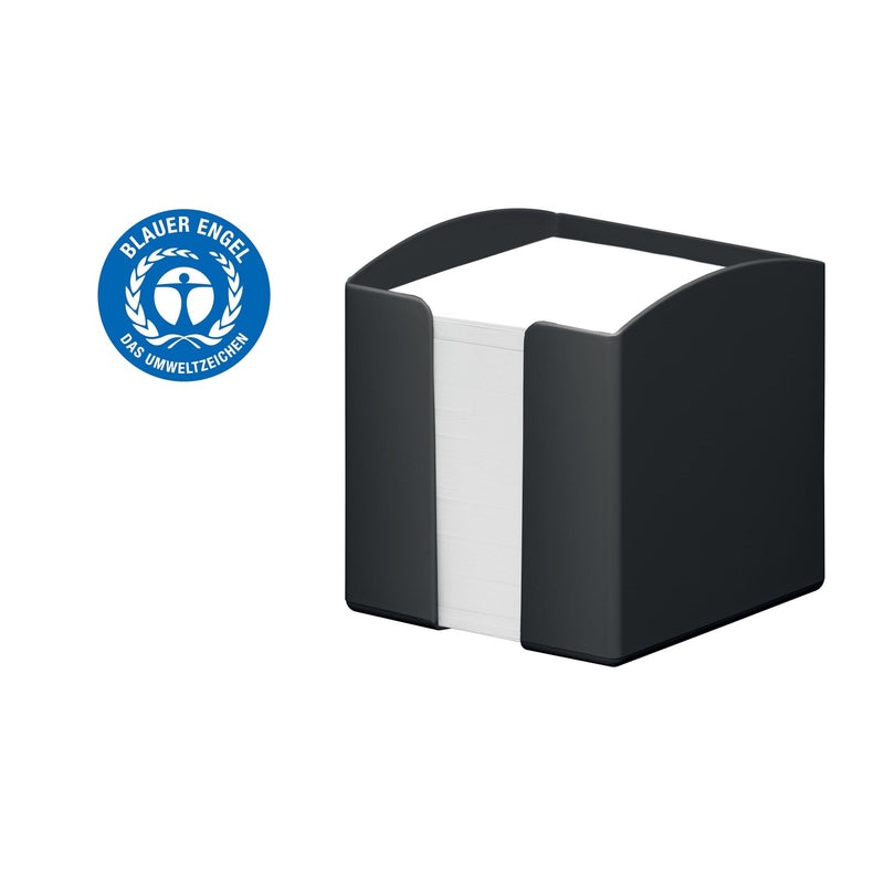 Durable -  Memokubus  eco zwart | 6 stuks