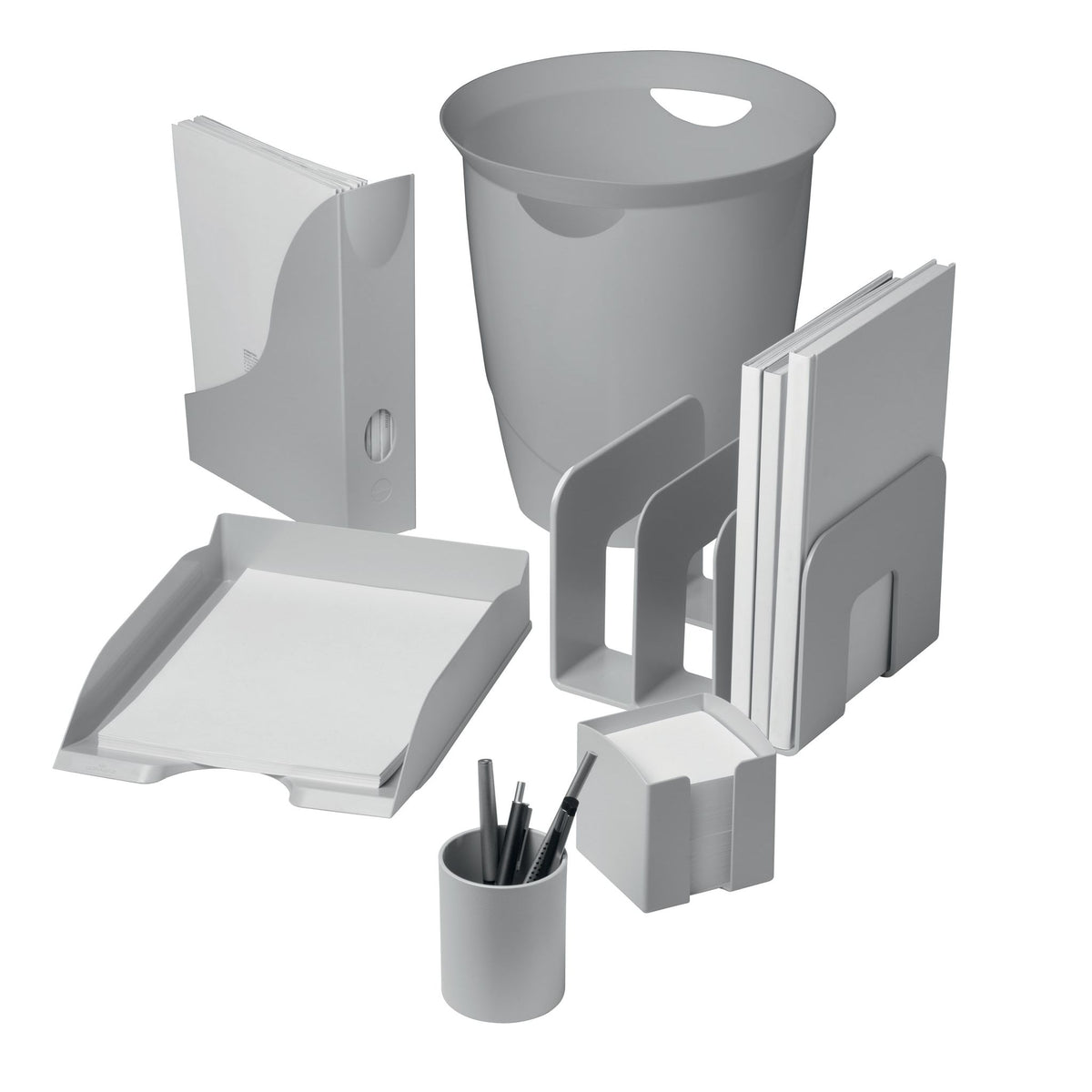 Durable -  Pennenbak  eco grijs | 6 stuks