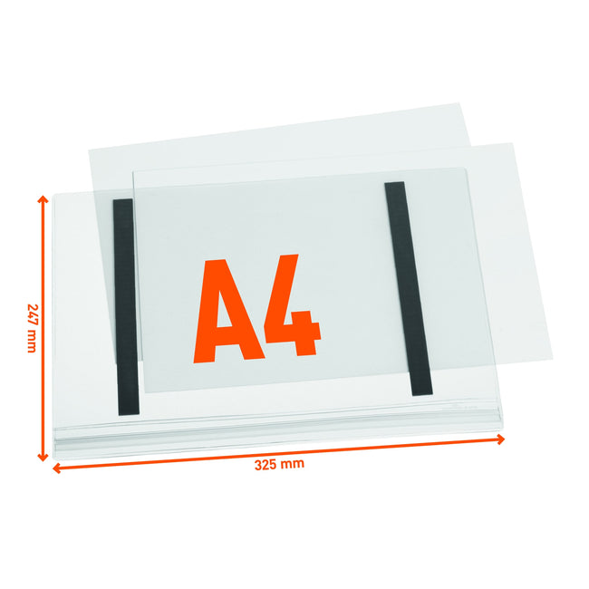 Durable -  Infohoes  waterbestendig a4 magnetisch