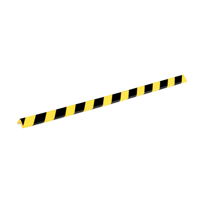 Durable -  Beschermingsprofiel  c35 hoek 1m geel zwart | 5 stuks