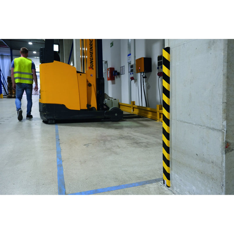 Durable -  Beschermingsprofiel  s20 recht 1m geelzwart