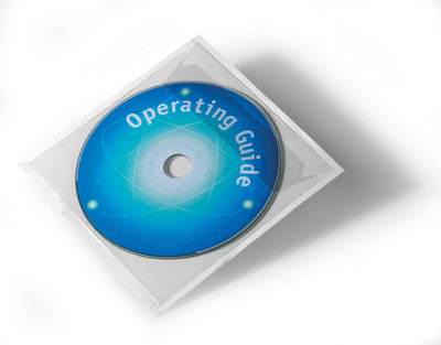Durable -  Zelfklevende CD/DVD-tas Pocketfix 100 stuks (afbeelding 2)