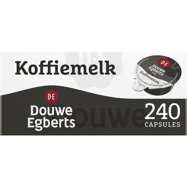 Douwe Egberts - Kaffeemilch, 7,5 g Tassen, Schachtel mit 240 Teilen