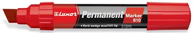 Klika - Luxor 810 red permanent marker 5-14 mm