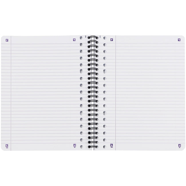 Oxford -  Collegeblk oxf school a5+ ln 17gaats 160pag zwart | 5 stuks