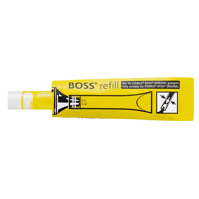 Stabilo -  Inkt om na te vullen, BOSS ORIGINAL navulling, geel, per stuk