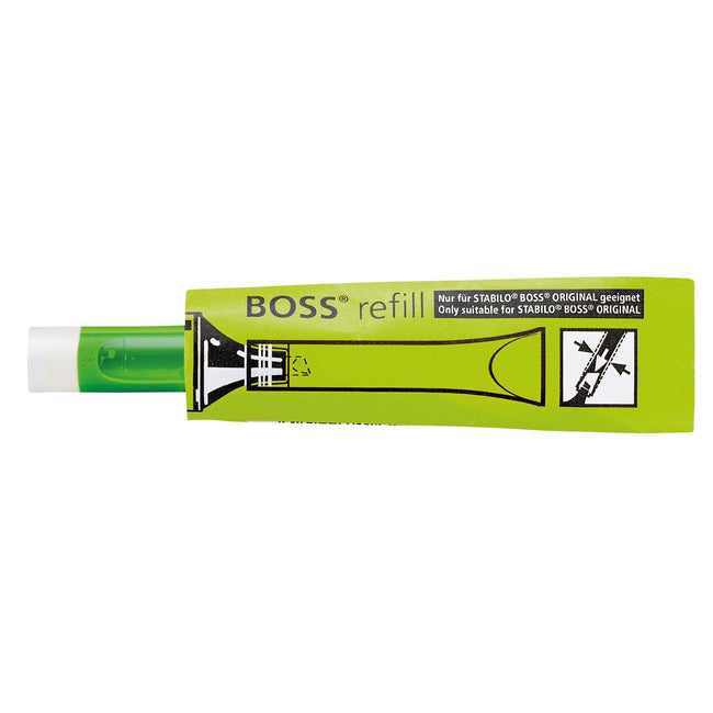 Stabilo -  Inkt om na te vullen, BOSS ORIGINAL navulling, groen, per stuk