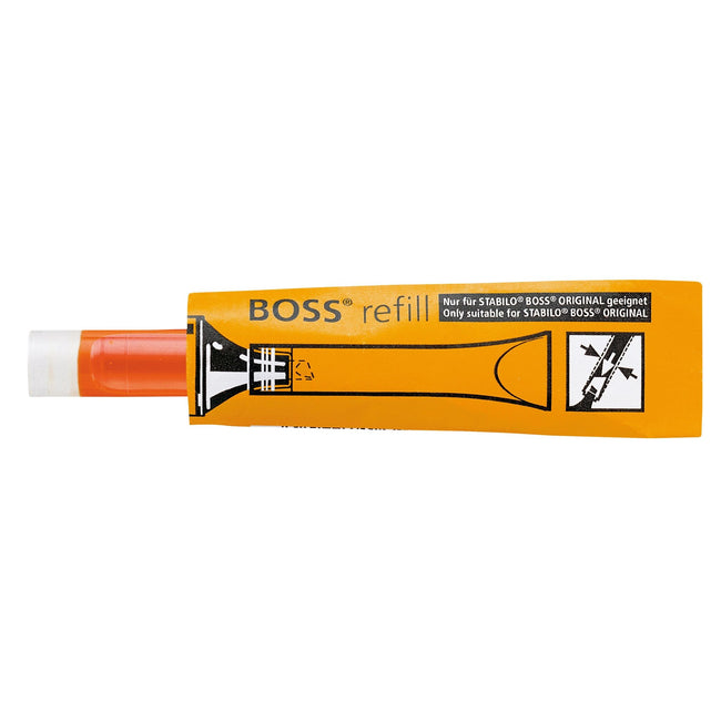 Stabilo -  Inkt om na te vullen -BOSS ORIGINAL navulling, oranje, per stuk