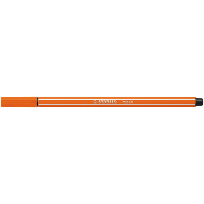 Stabilo -  Viltstift pen 68/30 m vermiljoen | 10 stuks