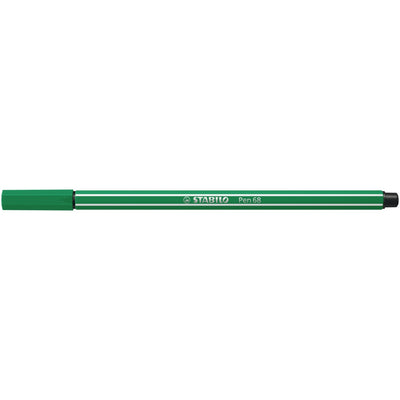 Stabilo -  Viltstift pen 68/36 m smaragdgroen | 10 stuks