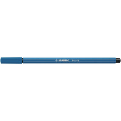 Stabilo -  Pen 68, premium viltstift, ultramarijn blauw, per stuk | 10 stuks