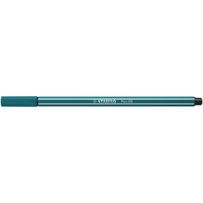 Stabilo -  Viltstift pen 68/51 m turquoiseblauw | 10 stuks
