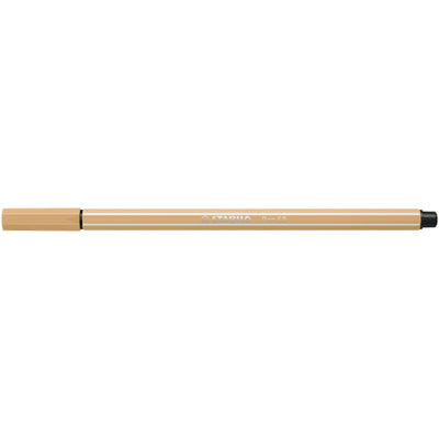 Stabilo -  Viltstift pen 68/88 m licht oker | 10 stuks
