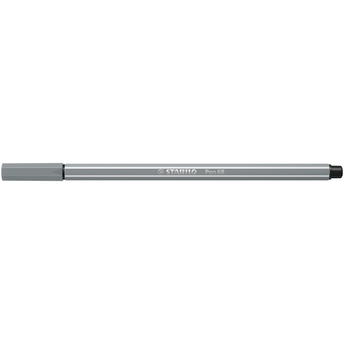Stabilo -  Viltstift pen 68/95 m middel koudgrijs | 10 stuks