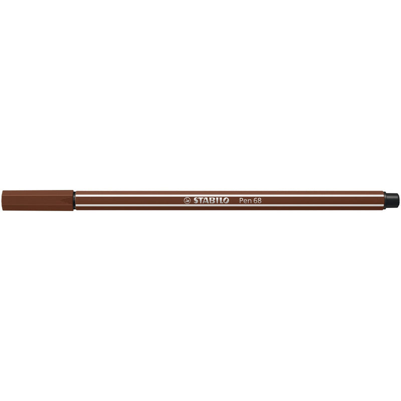 Stabilo -  Pen 68, premium viltstift, bruin, per stuk