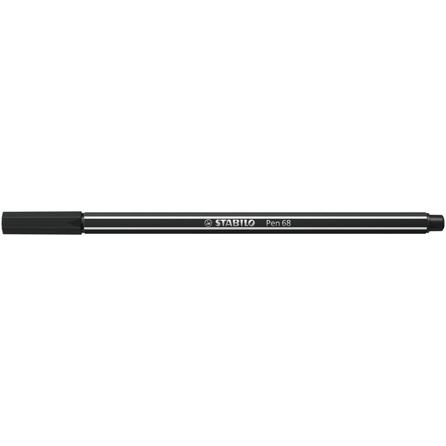 Stabilo -  Pen 68, premium viltstift, zwart, per stuk