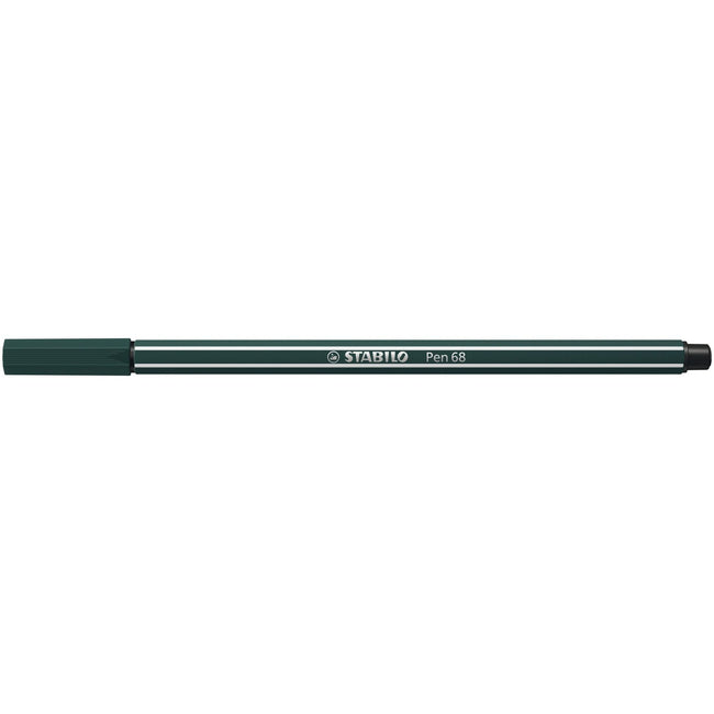 Stabilo -  Pen 68, premium viltstift, aardegroen, per stuk