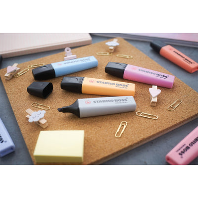 Stabilo -  BOSS ORIGINAL tel, markeerstift, vleugje mint, per stuk