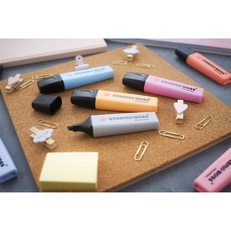 Stabilo -  Markeerstift boss 70/155 pastel lila | 10 stuks