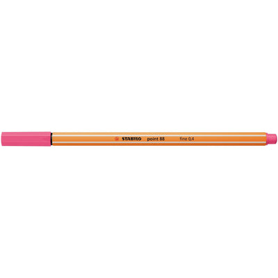Stabilo -  point 88, premium fineliner 0.4 mm, roze, per stuk